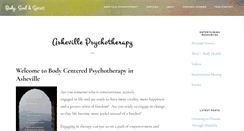 Desktop Screenshot of bodysoulspiritasheville.com
